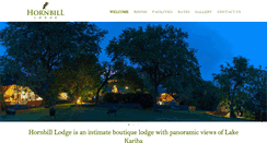 Desktop Screenshot of hornbilllodge.com